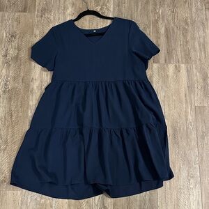 Navy Blue Kids Dress